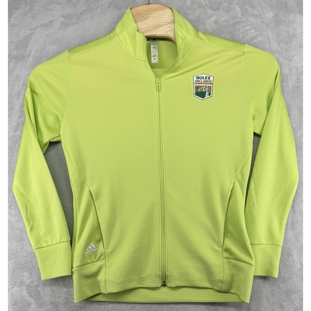 Adidas Rolex‎ Girls Junior Championship AJGA Golf LS Full-Zip Jacket Women's M